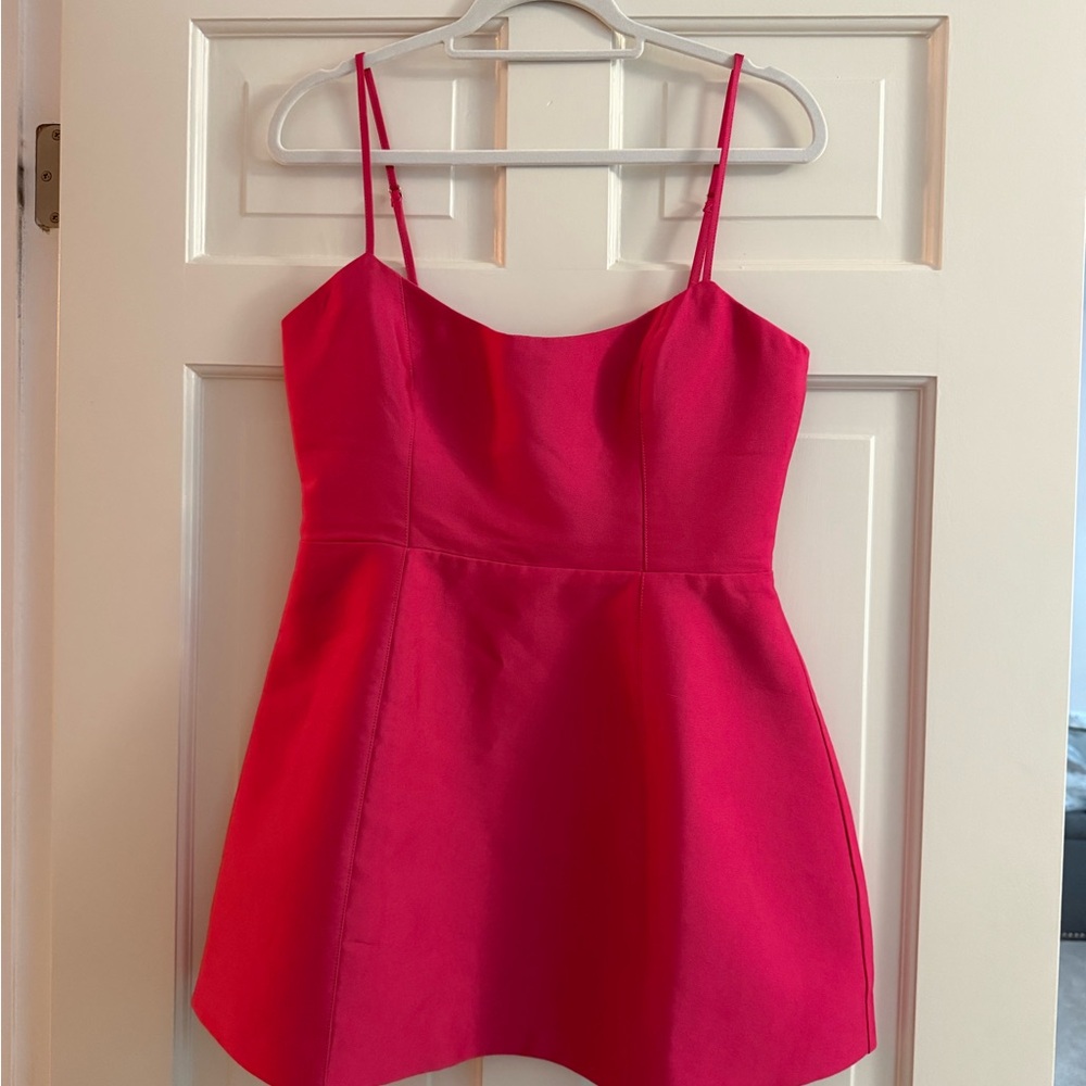 Showpo Hot Pink/Fuchsia Mini Dress